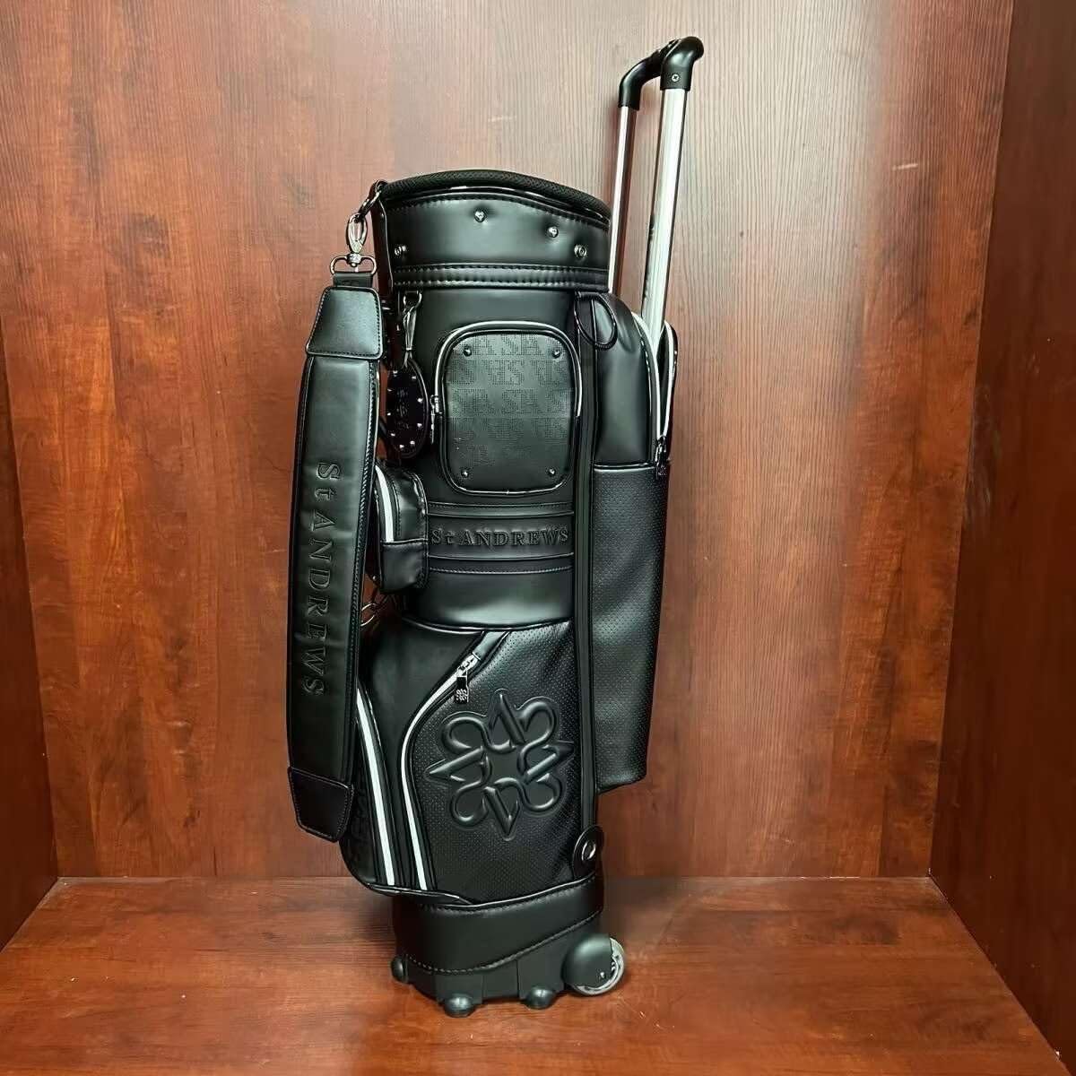 セントアンドリュースゴルフ キャディバッグ キャスター型 ほぼ未使用