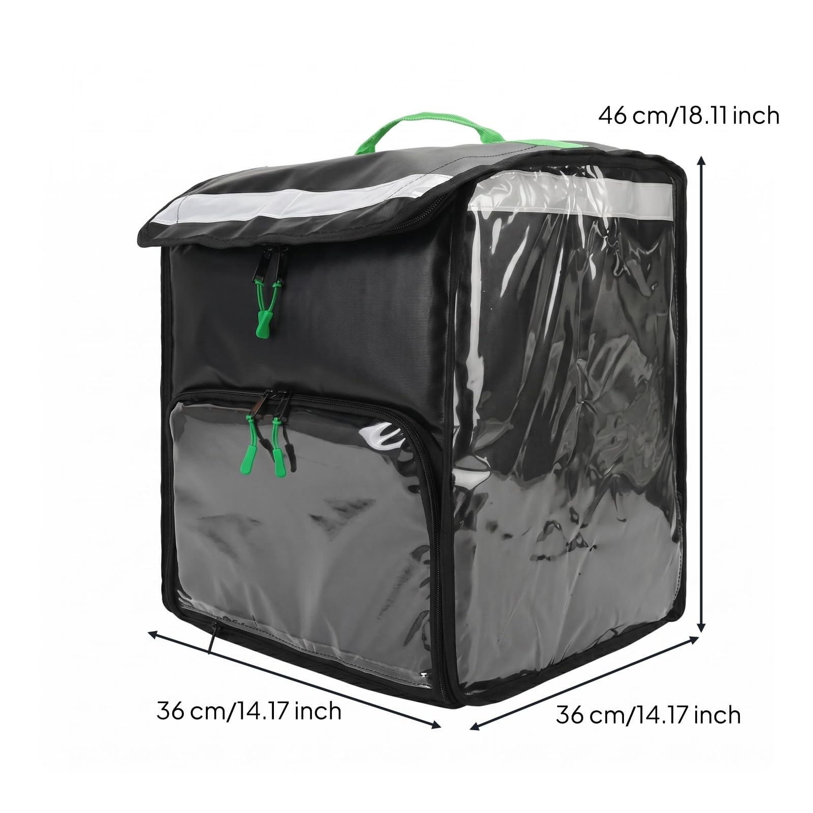 Mochila Térmica de Reparto PVC Mochila Térmica de Entrega Mantiene la Temperatura Transporte para Repartidores