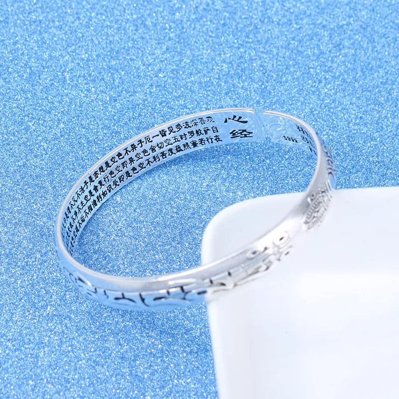 Bracelet Black Heart QYYZTHX jonc léger qui ne ternit pas - 2