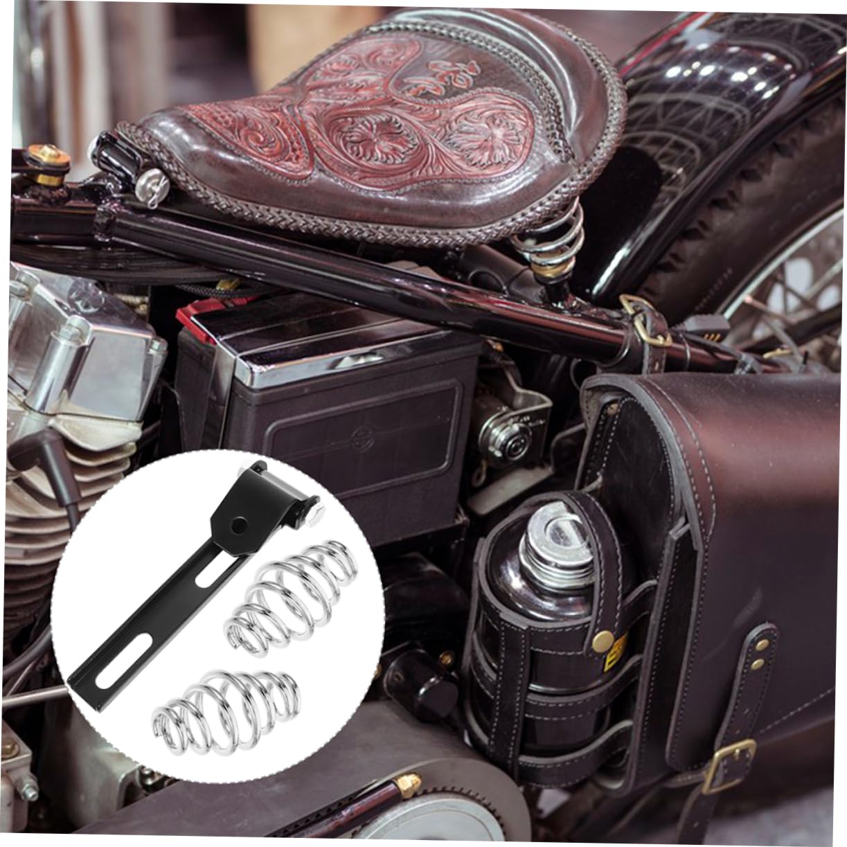 Amazon | VINTORKY オートバイシート改造アクセサリー シート