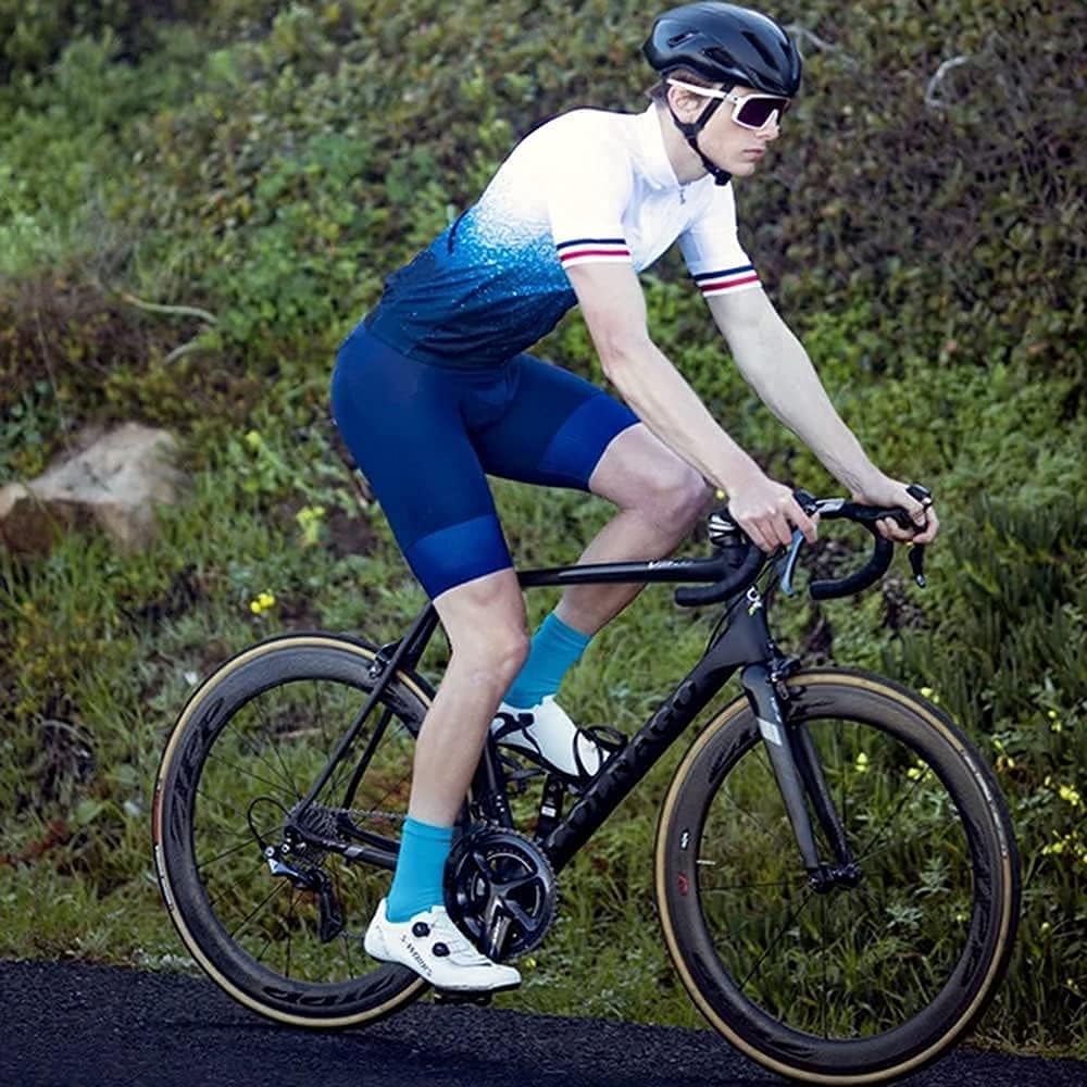 Lo.gas Cycling Jersey Men Short/Long Sleeve Bike Biking Shirts Full Zip with Pockets Road Bicycle Clothes - Image 2