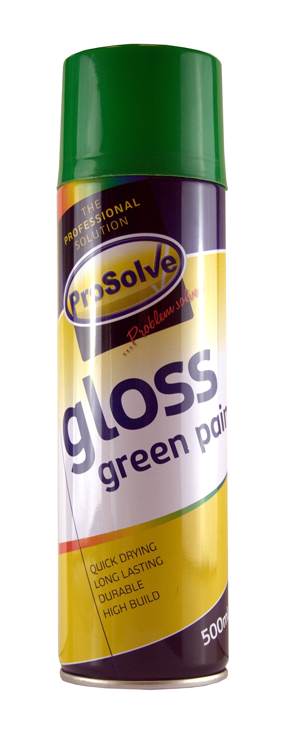 ProSolve Gloss Spray Paint Green - 500ml