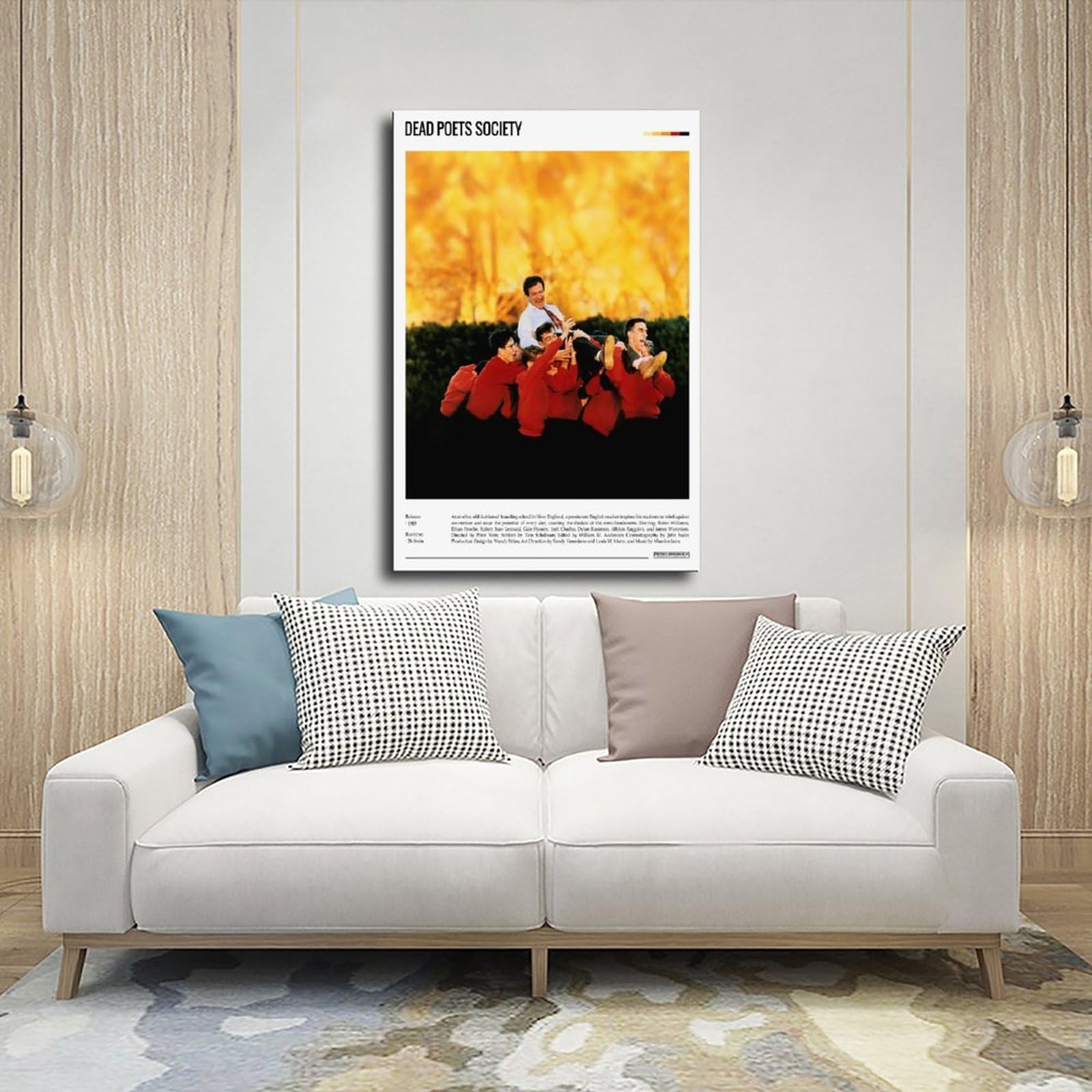Poster Du Film Dead Poets Society 5 (1) - Impression Sur Toile