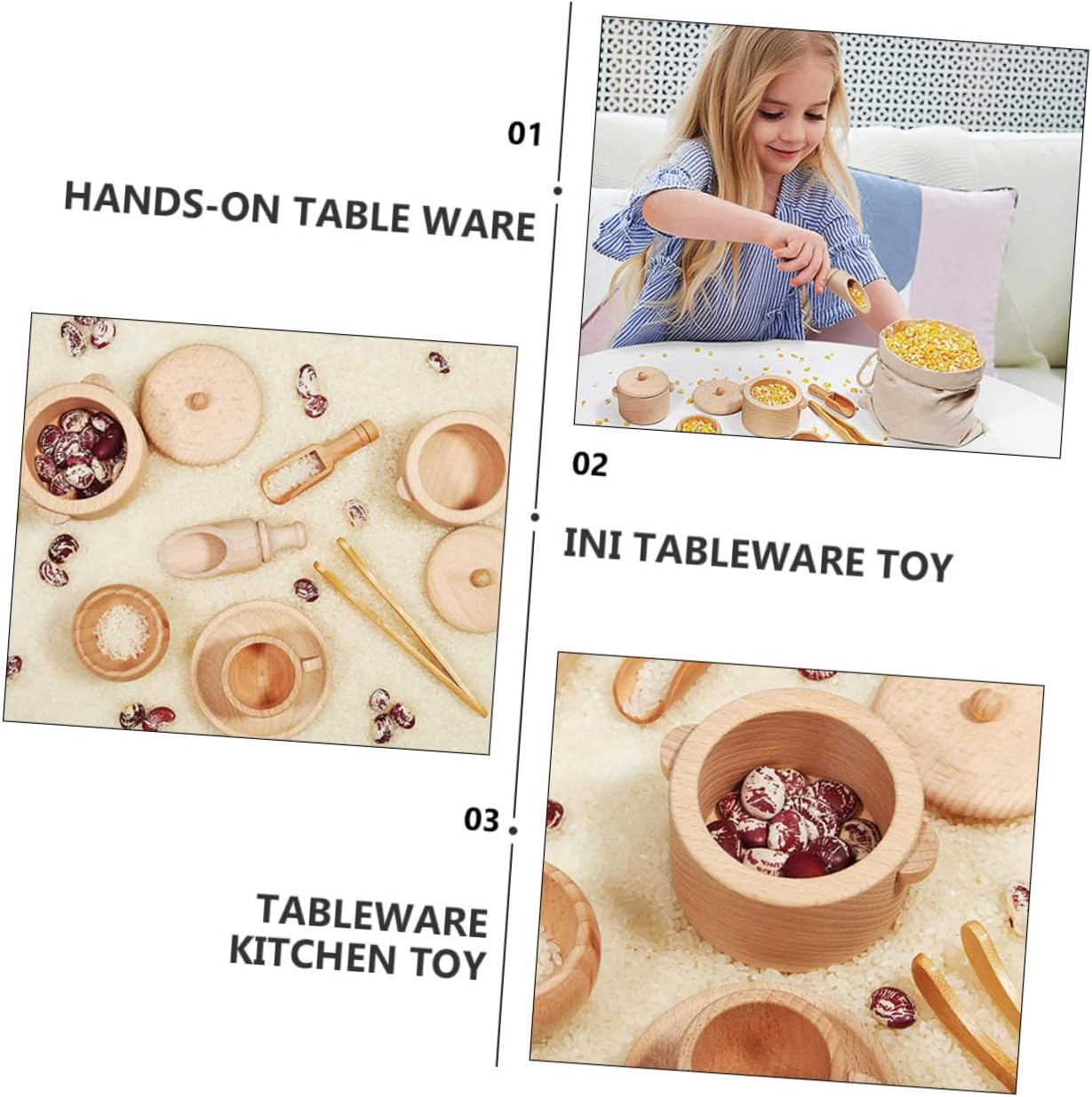 Abaodam 1 Set Fabulous Hands on Tableware for Unique Kitchen with Food and Cooking Fryer Accessories Engaging Fidget Play Set for Creative Role Playing 3 71NvXI1oSVL. AC SL1282
