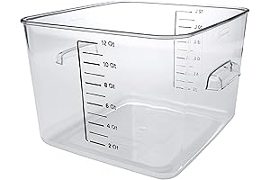 Rubbermaid Space-Saving Square Food Storage Container