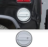 Vista 10 de Tapa del tanque de gasolina con bloqueo de puerta para Hummer H2 2003-2009, accesorios para llenado de combustible, tapa de gasolina, tapa de tapa