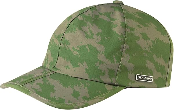 SEALSKINZ Unisex Salle Waterproof Foldable Peak Cap