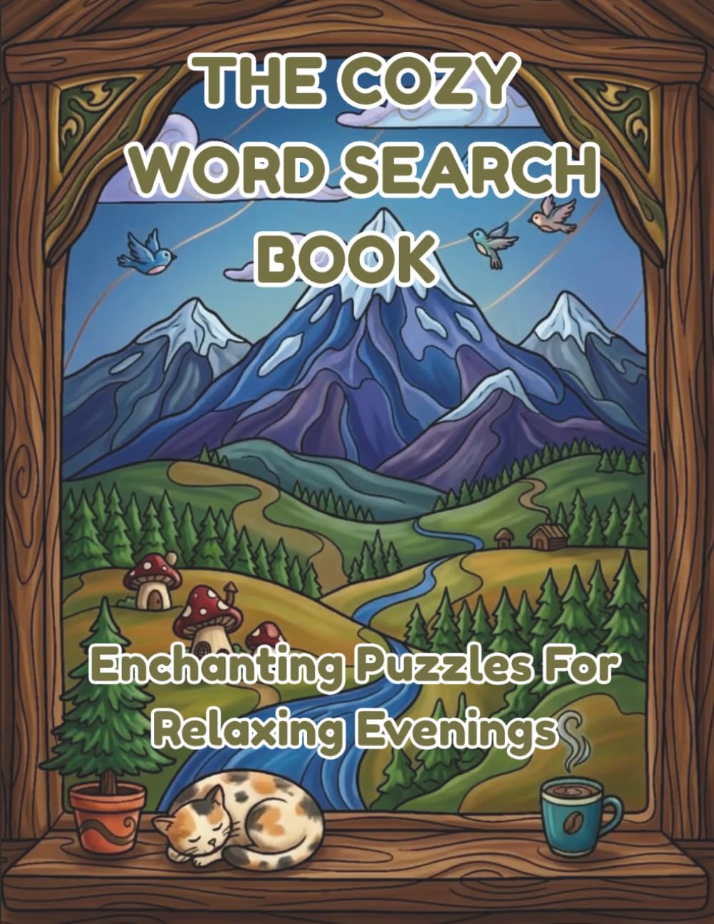 The Cozy Word Search Book: Enchanting Puzzles For Relaxing Evenings (The Puzzle Box)