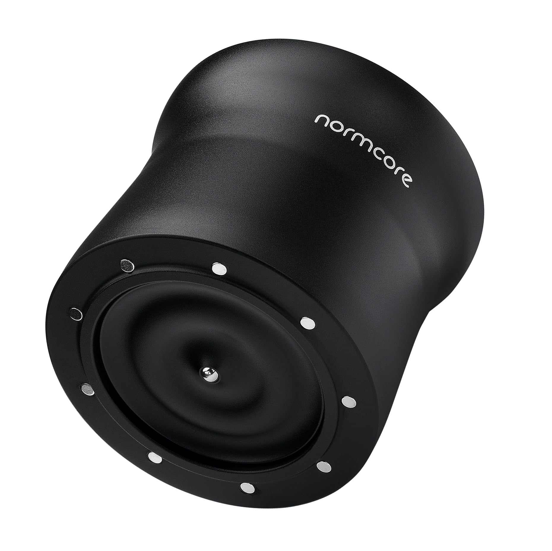 Normcore 51 mm magnetischer Dosierbecher, Barista-Espressomühle, Dosierwerkzeuge für 51 mm Delonghi Dedica und La Specialista Siebträger, mattschwarz eloxiertes Aluminium