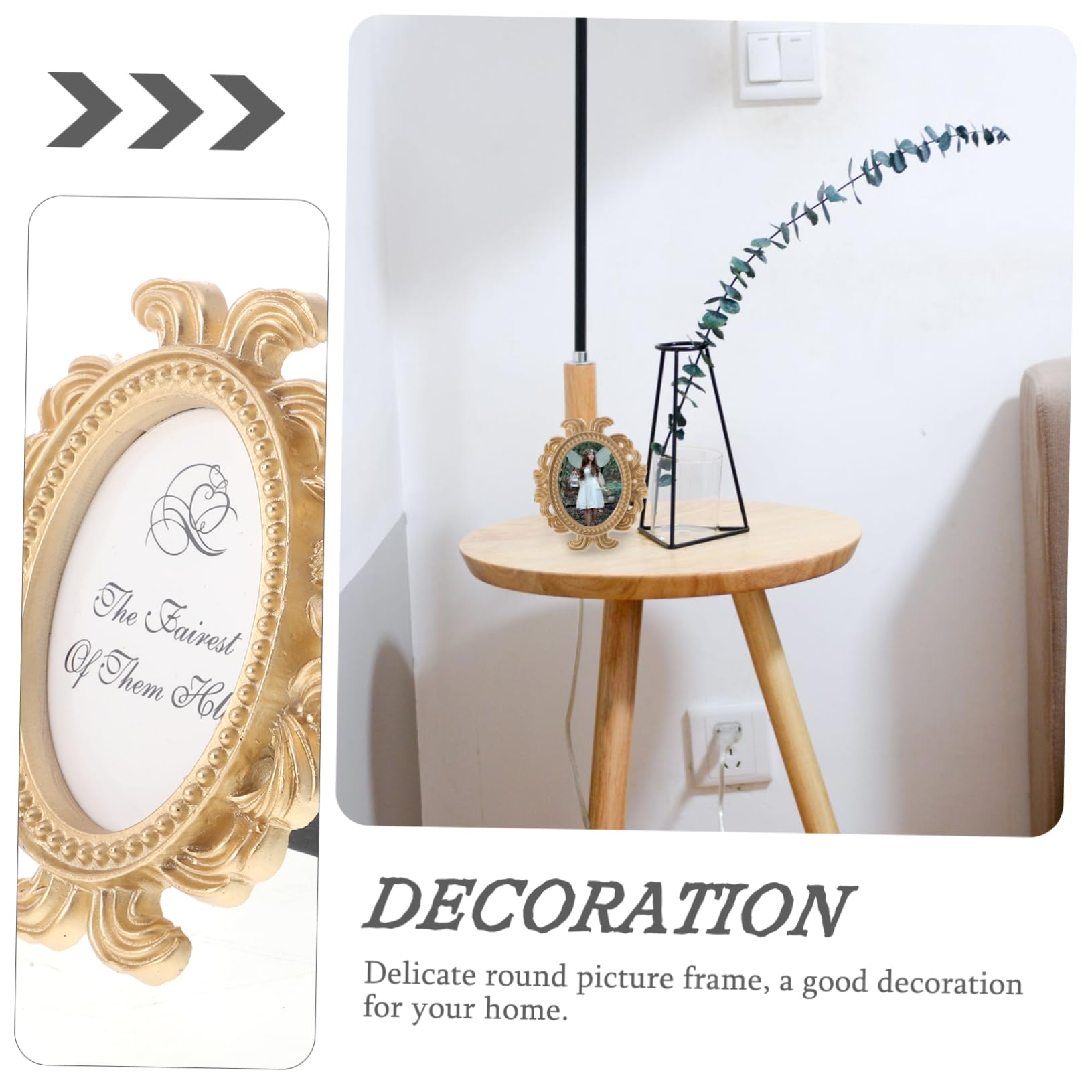 6stücke Teiliges Retro Bilderrahmen Hochzeitsdekoration Für Zuhause Kreative Fotohalterung Und Elegante Tischdeko Für Besondere Anlässe