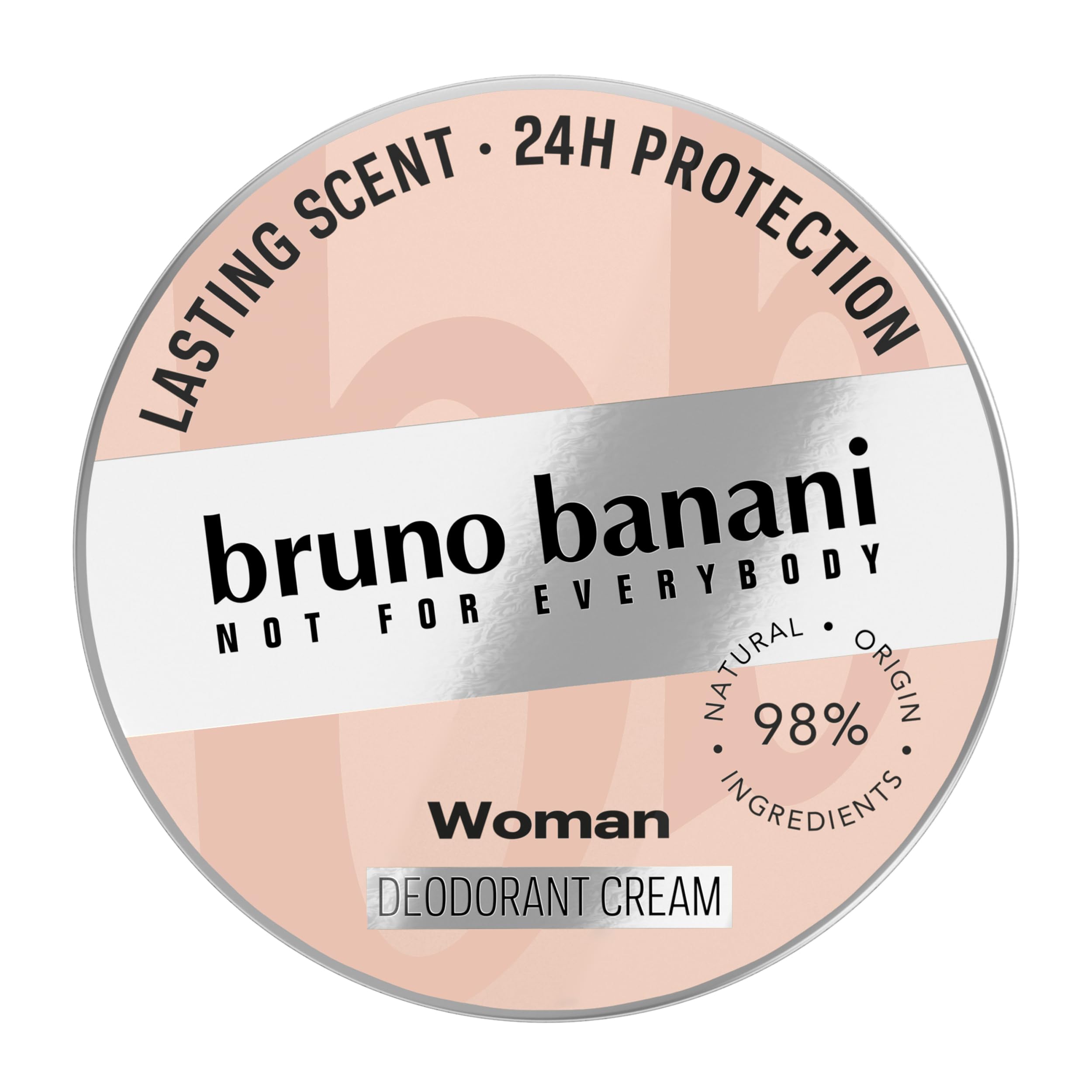 bruno banani Deo Cream Woman, 24 Hour Cream Deodorant for Women, 40 ml