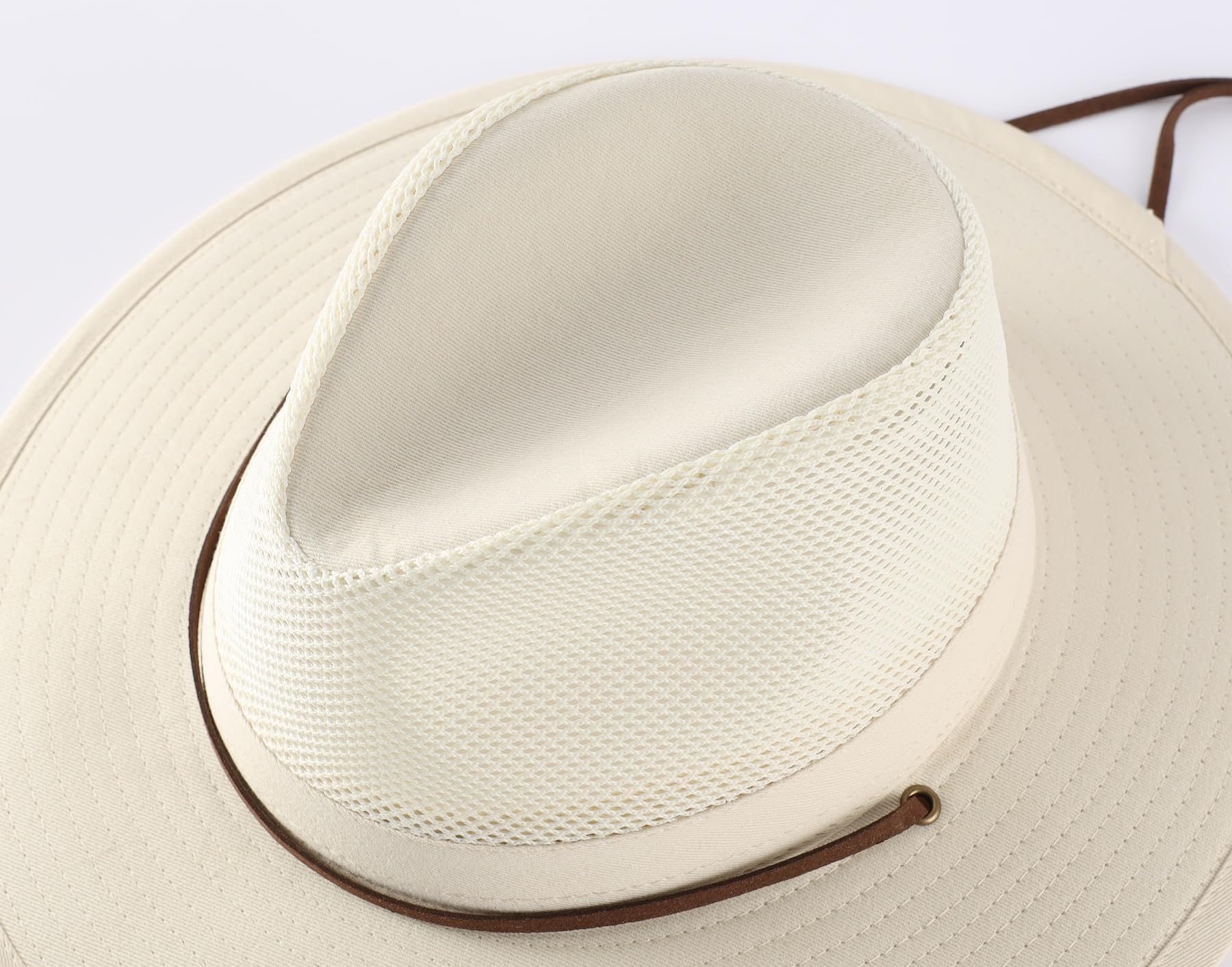 Home Prefer Sombrero Fedora de algodón de ala ancha para hombres y mujeres, protección solar UPF 50+, para pesca, senderismo