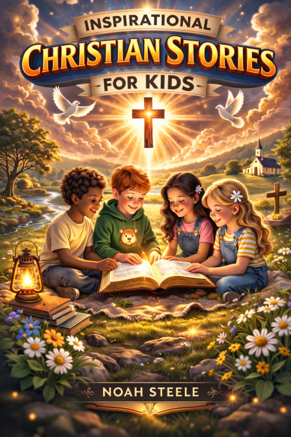 Inspirational Christian Stories For Kids: A Christian Book for Kids with 10 Inspiring Stories to Build Confidence, Resilience, Perseverance, and Faith in God