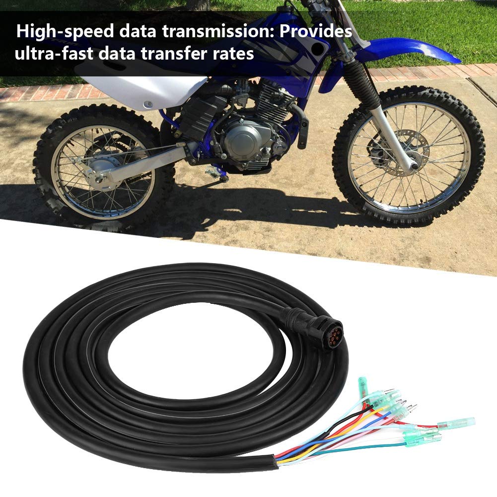 Cablaggio Marino Elettrico, Cavo 10 Pin da 16 Piedi con Connettore Compatibile con Yamaha 703, Ricambio 688-8258A-20-00 per Scatola Comandi di Motore Fuoribordo Nautico