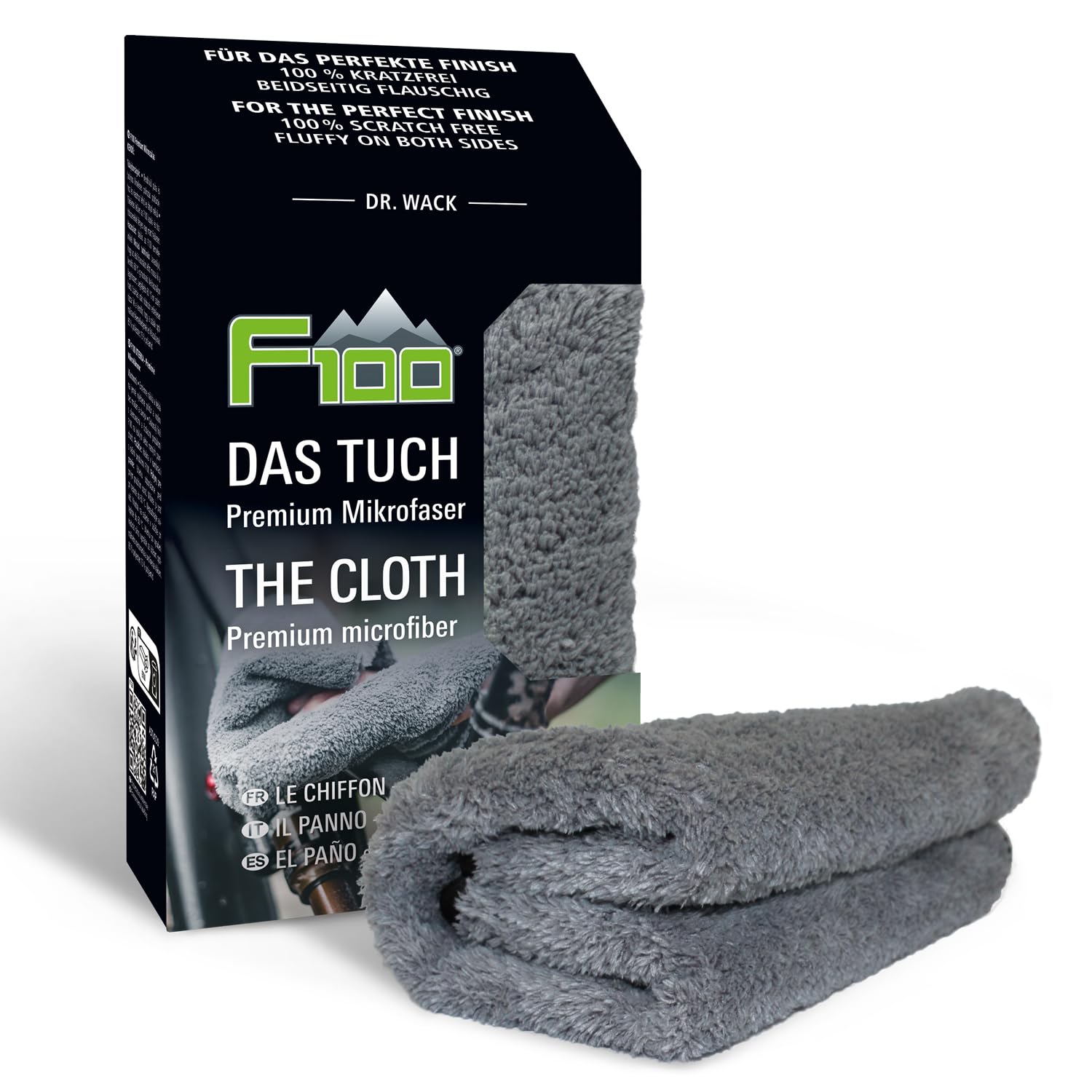 F100 The Cloth - Premium Microfiber Cloth Cleaning Cloth 40X40Cm