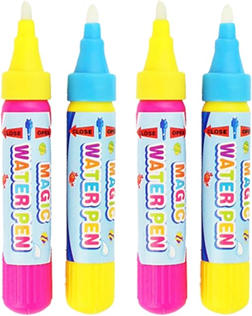 Rangebow Replacement Aqua Water Doodle Pens, Pack of 4 Aqua Pens for All Doodle Drawing Mats Drawing Painting Boards