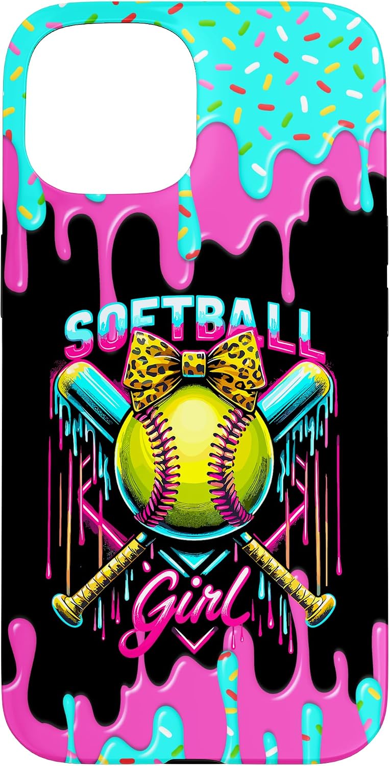 Softball Gifts for Girls Softball Girl Gifts Stuff Phone Case for iPhone 17