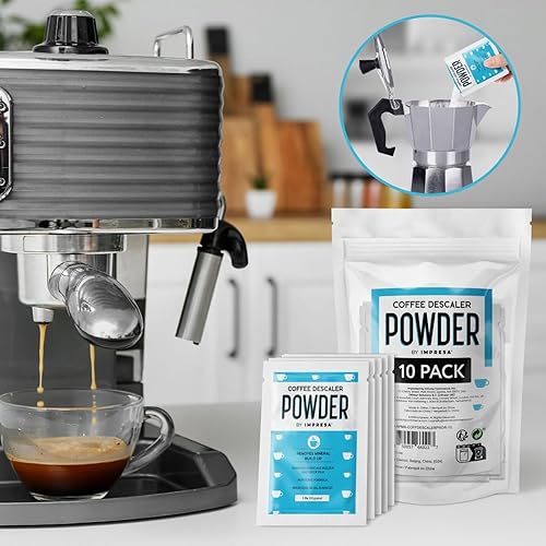 Miniatura 5 de 10 usos Impresa Polvo descalcificador y polvo de limpieza para máquina de café para Breville, para Keurig, para Nespresso, para Delonghi, para Ninja