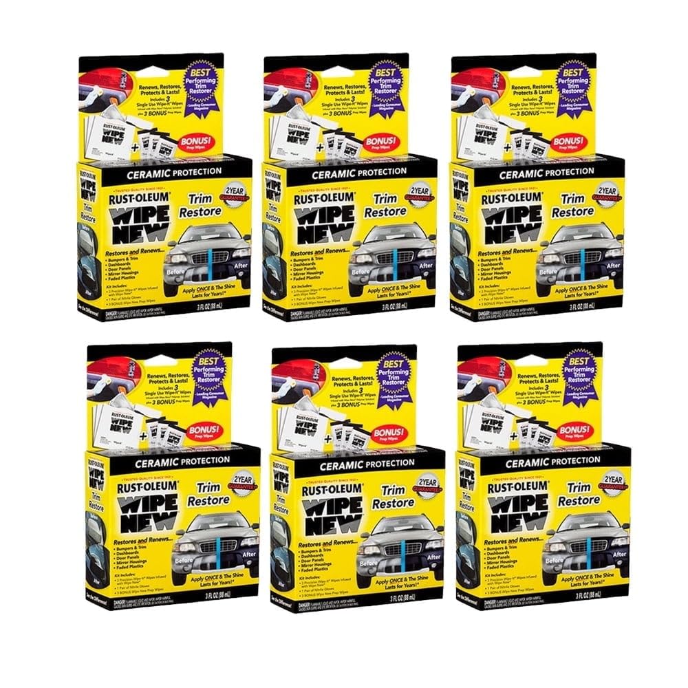 Wipe New Trim Restorer - 6 Pack