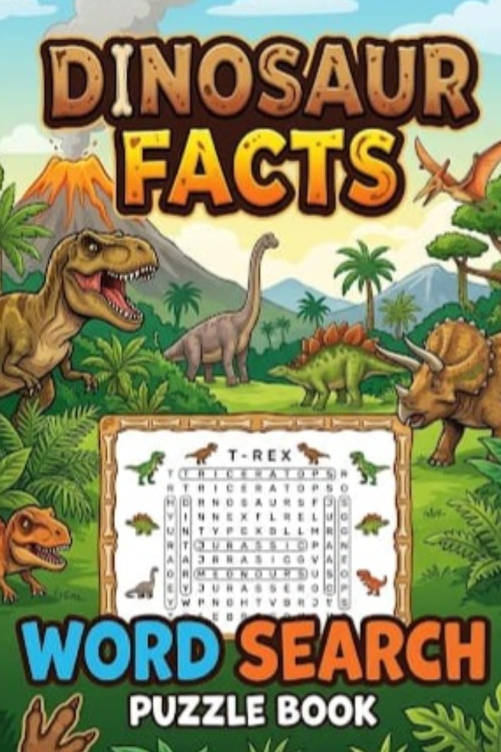 Dinosaur Facts Word Search: Discover Amazing Dinosaurs
