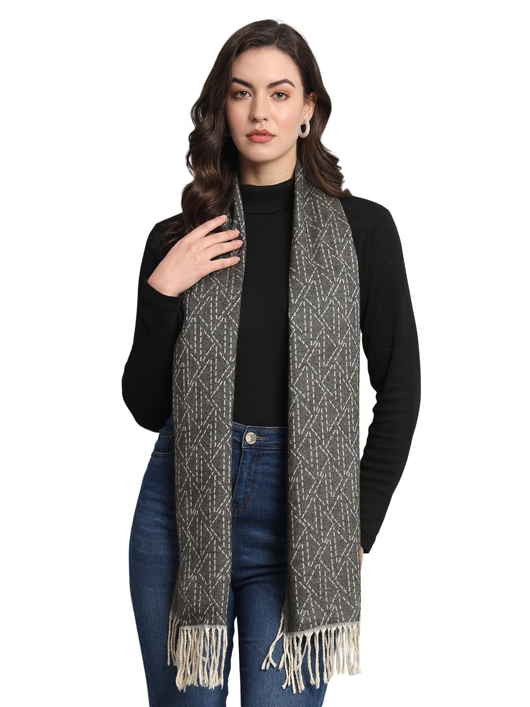 Women Cashmere Scarf Ladies Winter Warm Long Soft Wool Wrap Pashmina Muffler