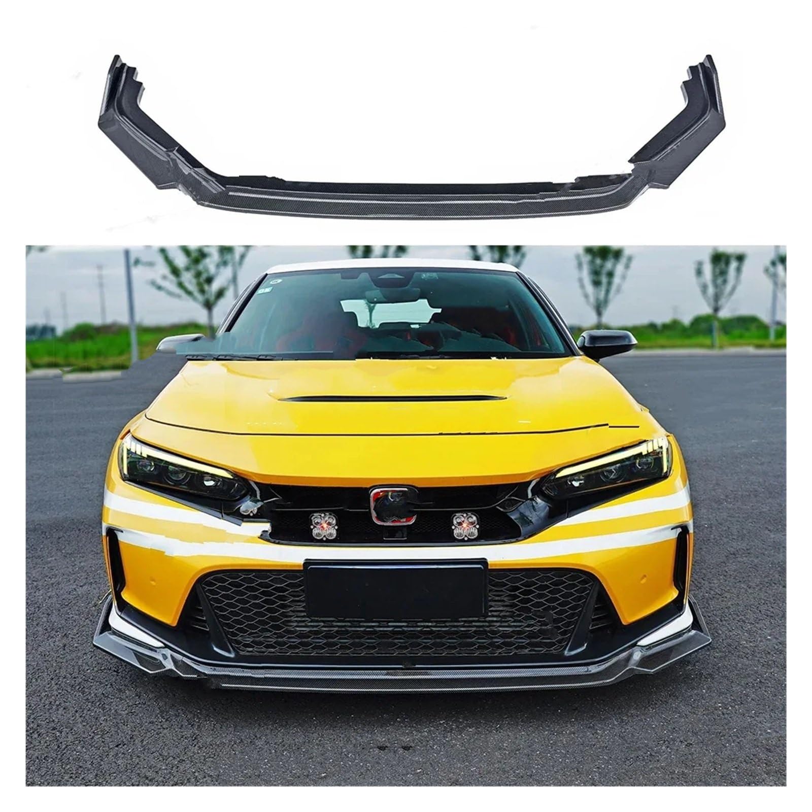 przedniego zderzaka Do Civic Type R Fl5 2022+