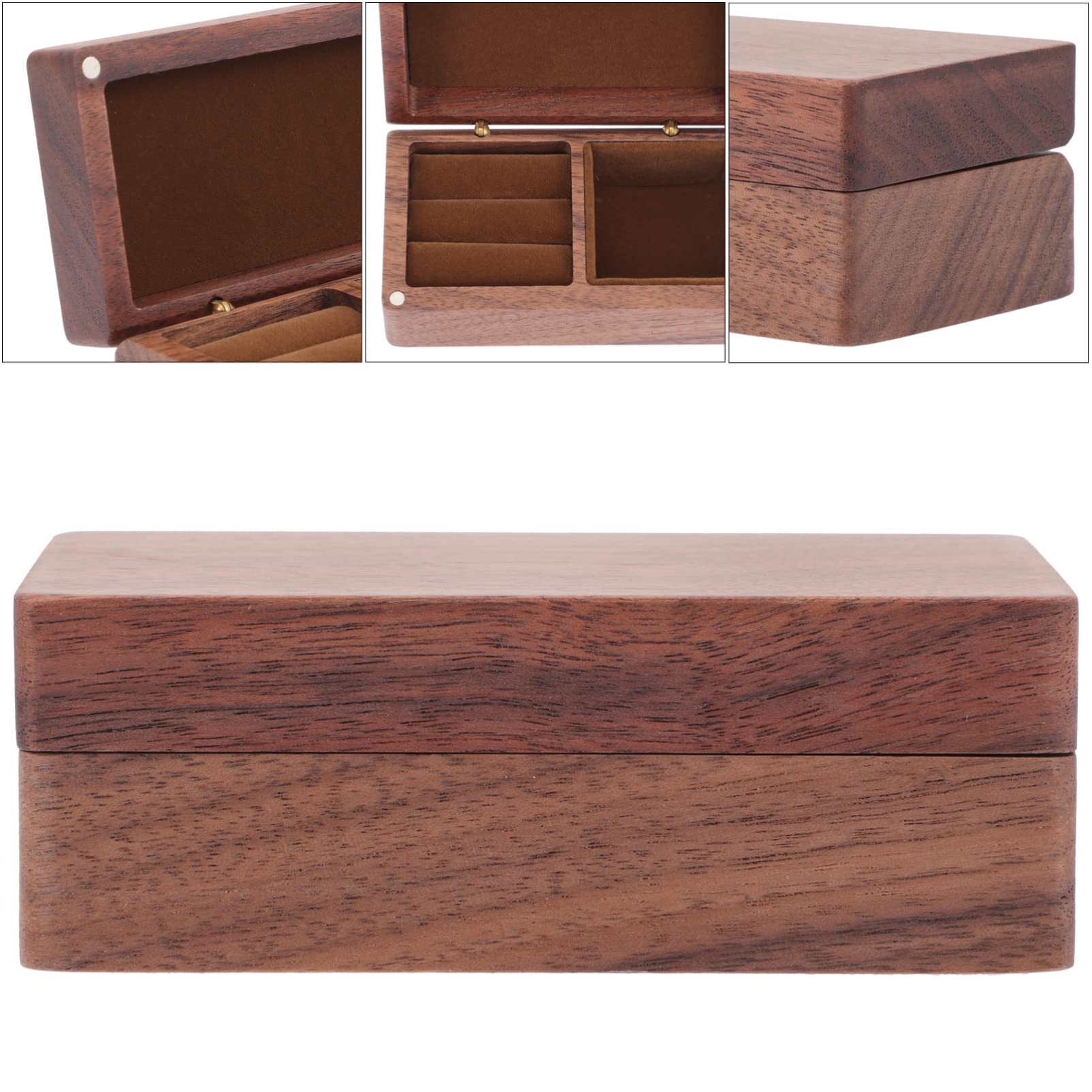 VALICLUD 2pezzi Portatile Per Organizer Per e Collane Design Protezione Anti- Per