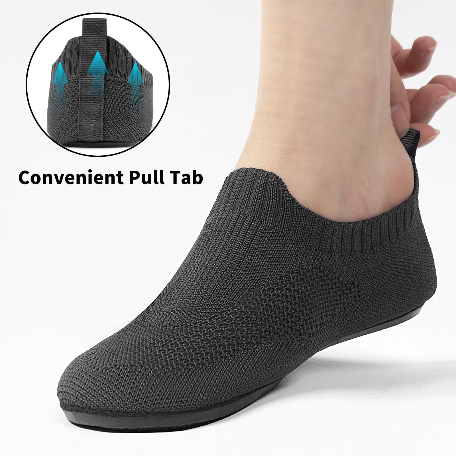 KOWAYI Pantofole da Uomo Antiscivolo Pantofole Traspiranti Comfort Interno Pantofole Suola di Gomma Scarpe da Casa Unisex