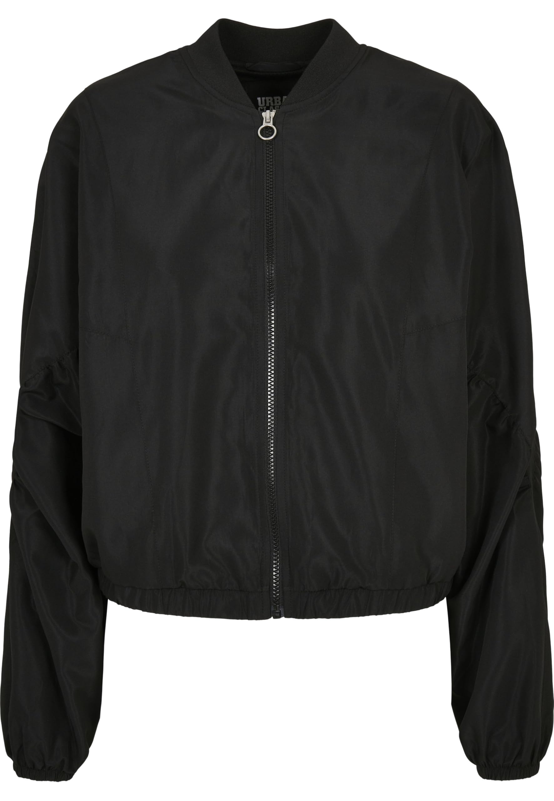 Urban Classics Women's Ladies Recycled Batwing Bomber Jacket, Black, 5X-Large