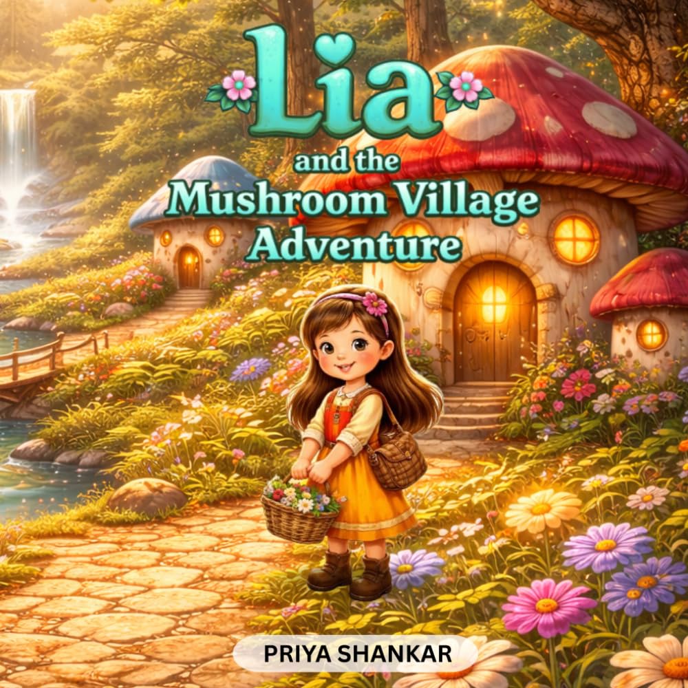 Lia and the Mushroom Village Adventure: A Tiny Girl’s Journey to the Giant World!