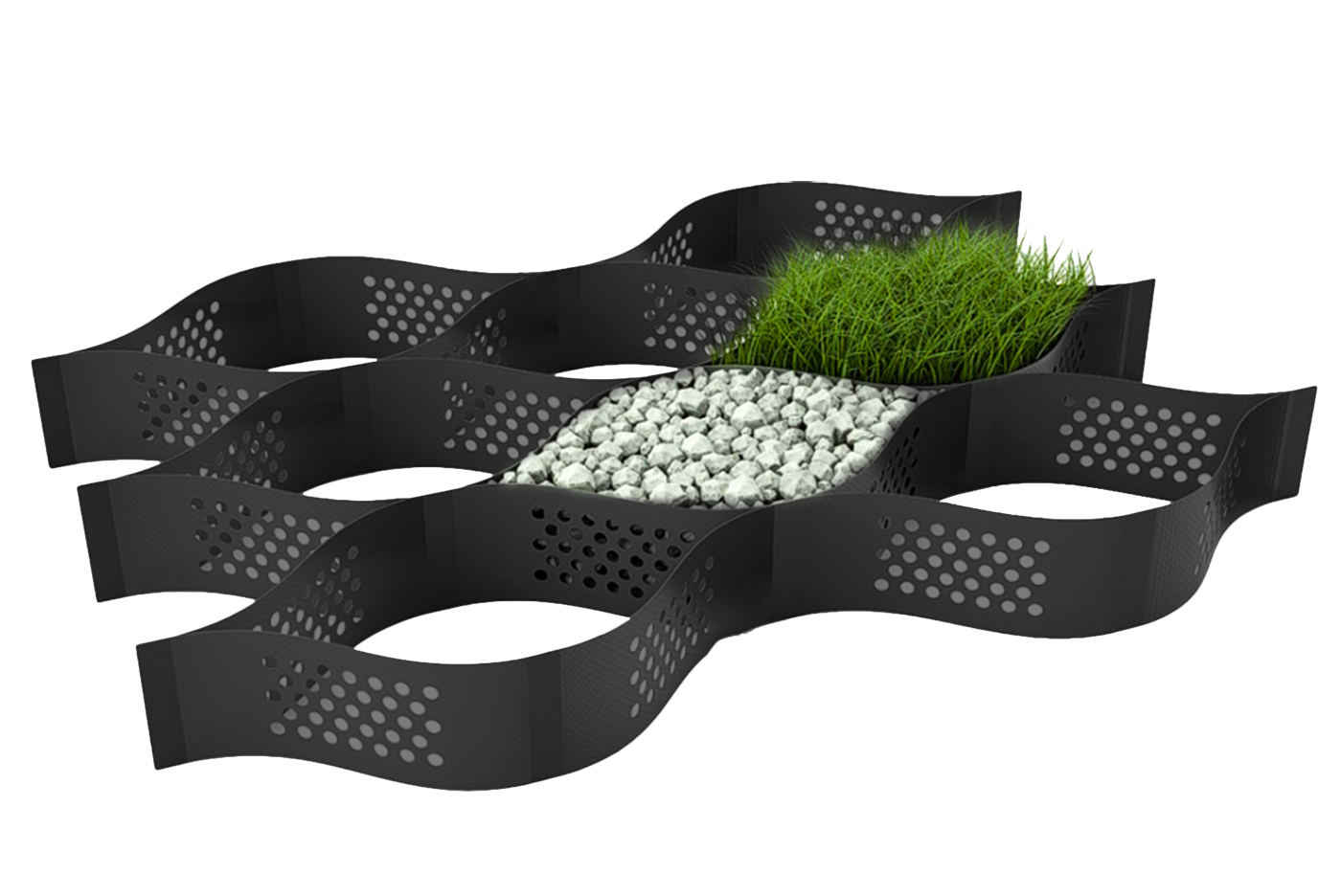 Amazon.com : LZMZMQ Outdoor Landscape Ground Grid for Gravel