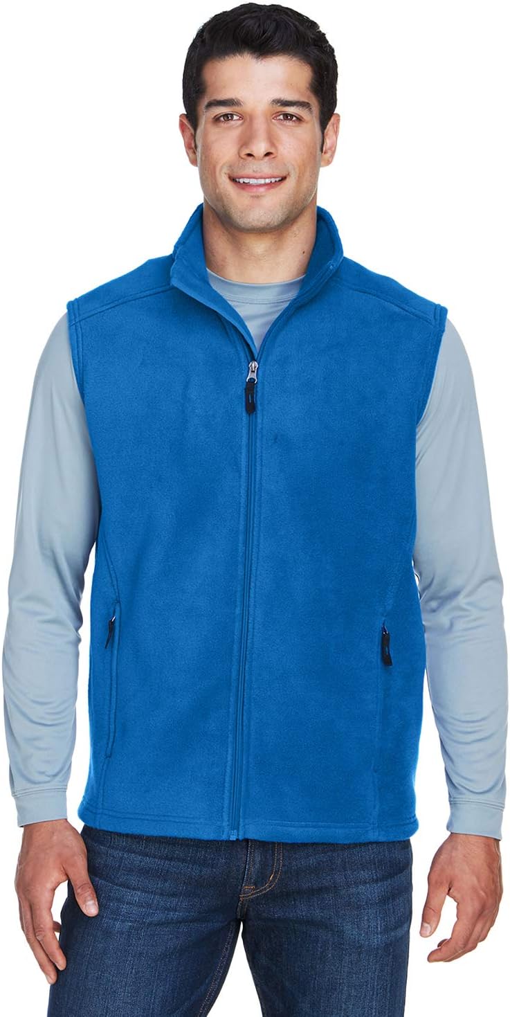 Ash City - Core 365 Men's Journey Fleece Vest 5XL TRUE ROYAL