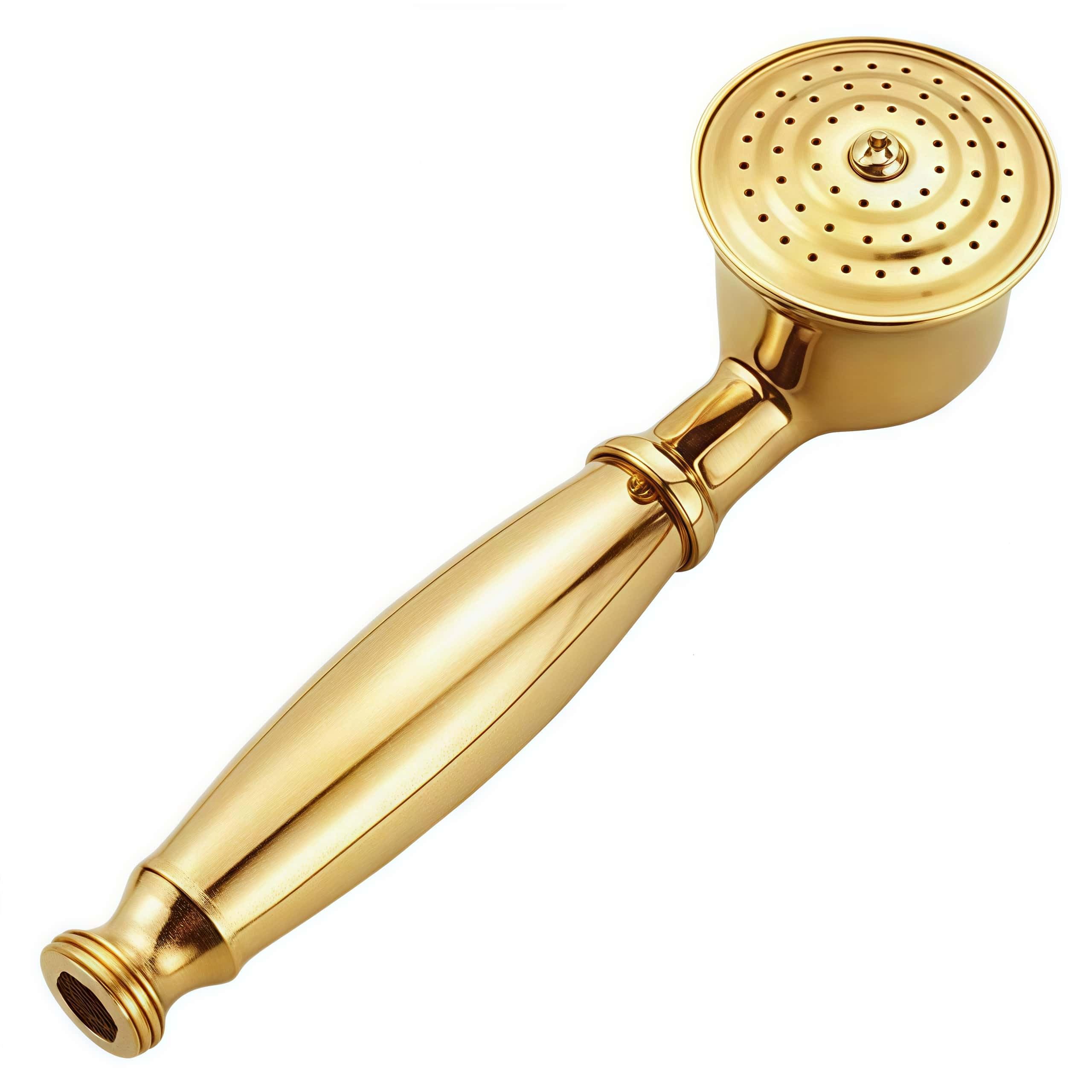 Alberta Golden Shower Head Hand Shower, Antique Shower, Mobile Phone-Shaped Shower (Golden Shower Head)