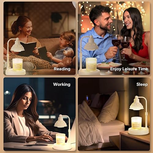 Miniatura 6 de Lámpara calentadora de velas, lámpara de calentamiento de velas con regulador de intensidad  Calentador de luz de fusión de velas, lámpara eléctrica