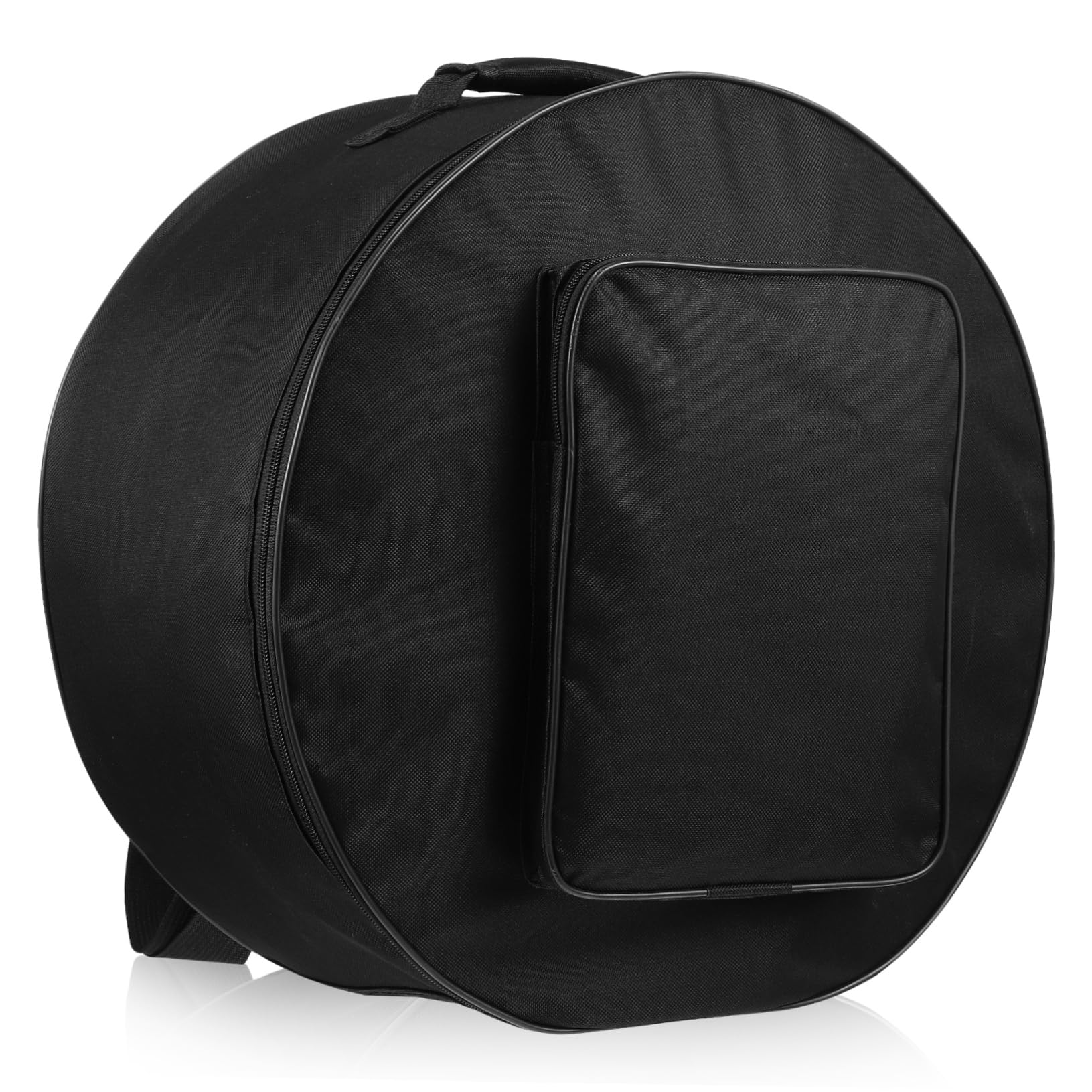 BESPORTBLE Snare Drum Bag with Shoulder Straps Professional Round Storage Case for Percussion Instruments Durable Design for Easy Carrying and Transport