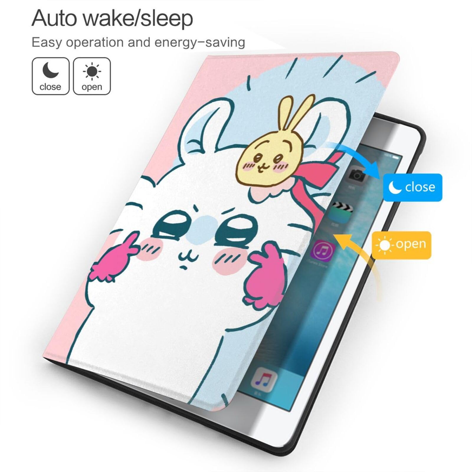 Amazon.co.jp: ちいかわ モモンガ iPad 10.2 用 ケース iPad 第9/8/7