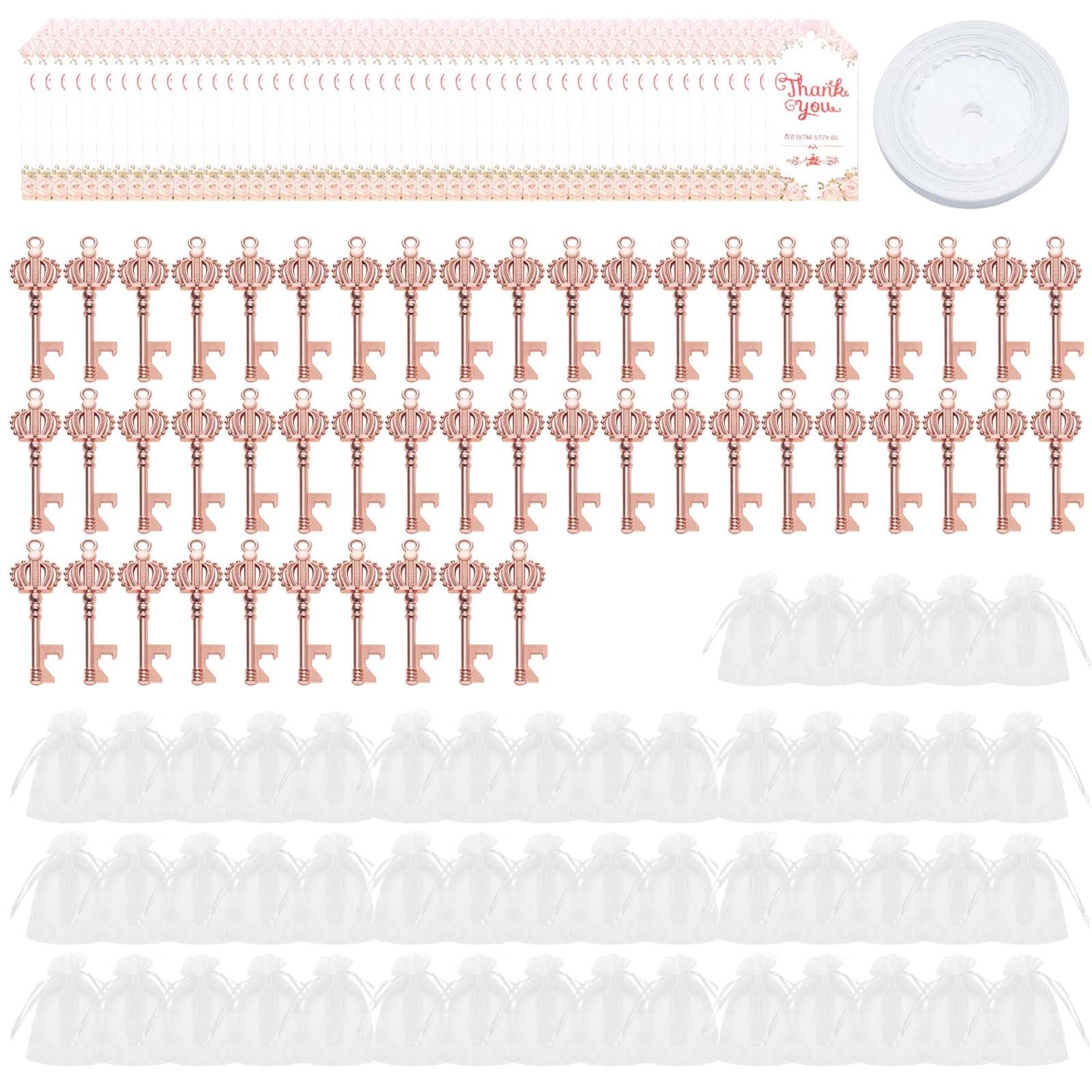 Flaschenöffner und Süßigkeitentüten-Set in Hochzeitsfeier-Form, perfekt für Hochzeiten, Partys und Feiern