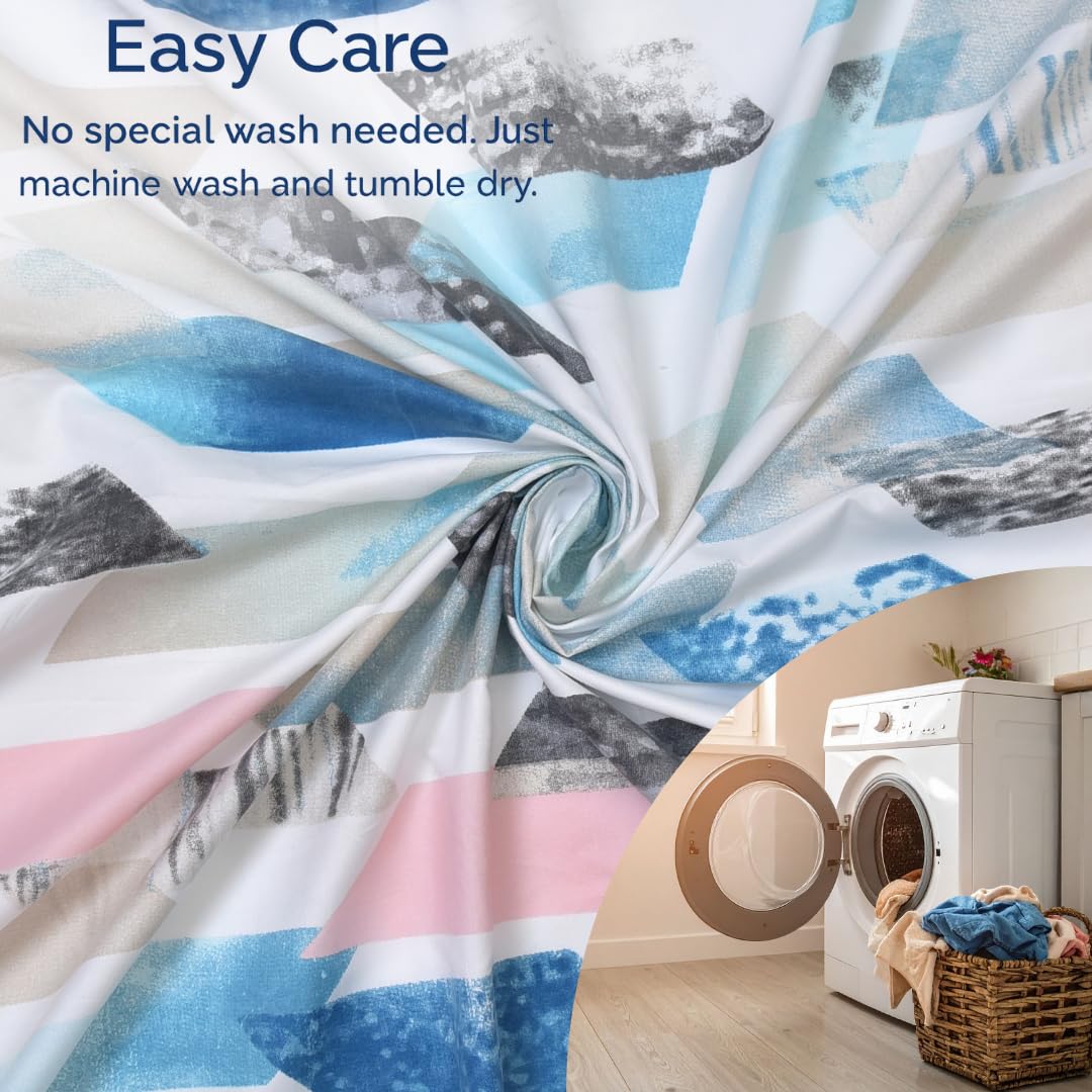 EverSoft Bedding Pack of 2 Single Size Fitted Sheets Premium Extra Deep 35cm Pocket Bed Linen Bottom Floral Printed Mattress Cover Twin Pack - Image 5
