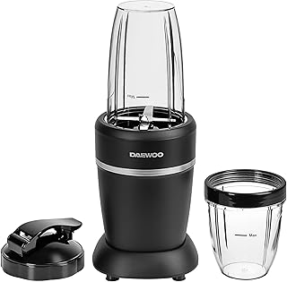 Daewoo Samurai Ultra Blend Pro 1000W Personal Blender, On-the-Go Smoothie Maker, Ice Crushing, Portable with 600ml & 300ml Cups | Ideal for Fitness, Work & Meal Prep