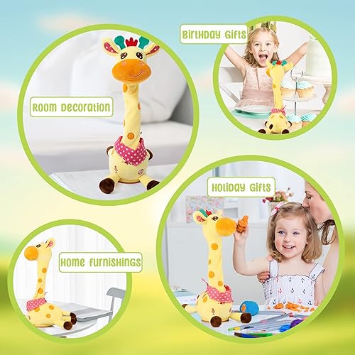 Miniatura 6 de Emoin Cactus Dancing Repeat Cactus Toy Repetir lo que Dices Repitiendo Cacto Bailando Cantando Cactus Juguete con repeticiónGrabaciónCantarDanza