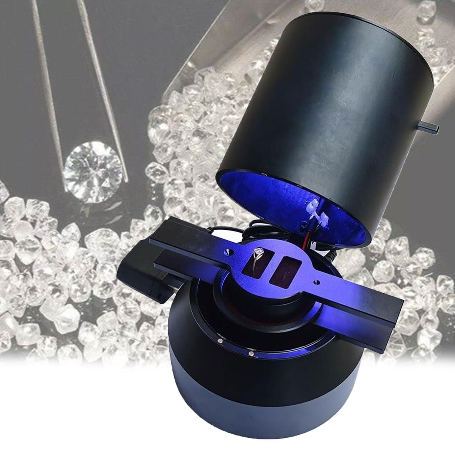 Testeur de polariseur de bijoux de haute précision, visionneuse diamant et LED à IRC élevé