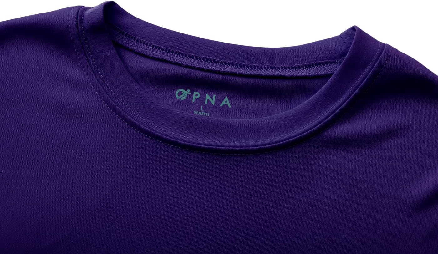 Opna Youth Boys Dri Fit Athletic T Shirts for Boys & Girls Sports Undershirt – Youth & Teen Sizes thumbnail