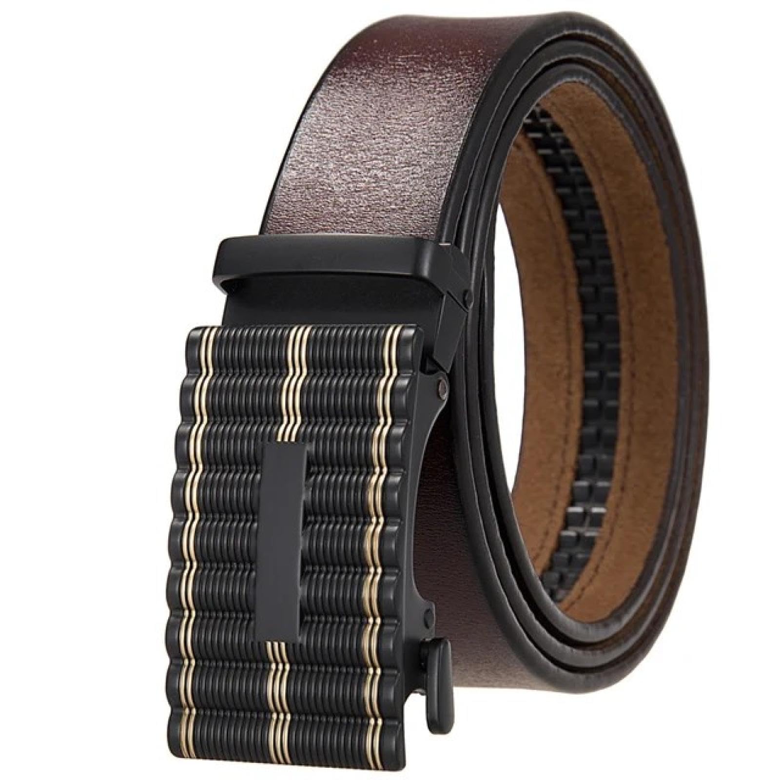 Ceintures de luxe pour hommes à boucle automatique et design mode décontractée