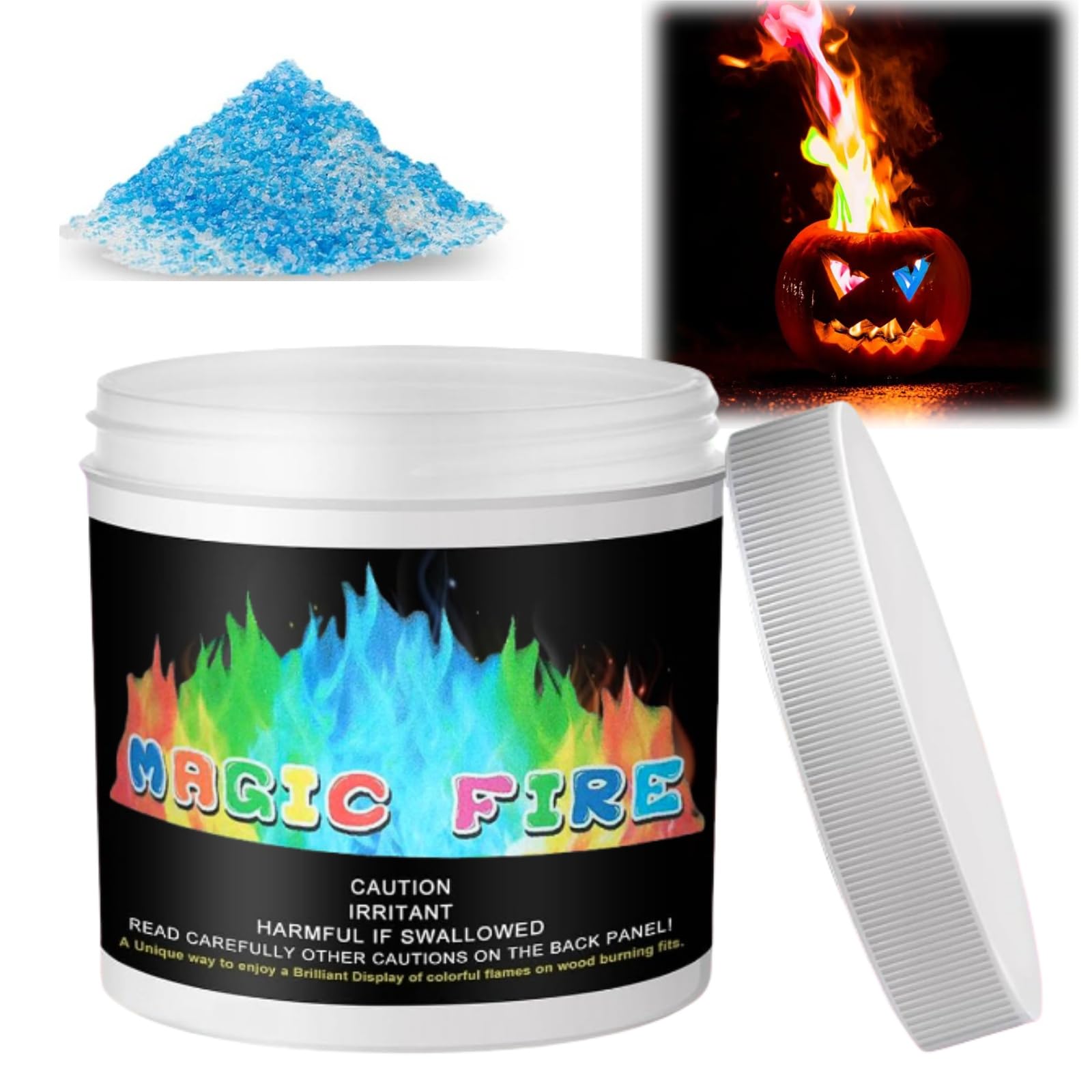 100g colour changing fire powder,Magical Flames,Long-Lasting Fire ...