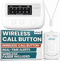 Vista 13 de Vive Alarma de cama inalámbrica - Kit de sensor de movimiento para pacientes ancianos con demencia - Detector de almohadilla de presión