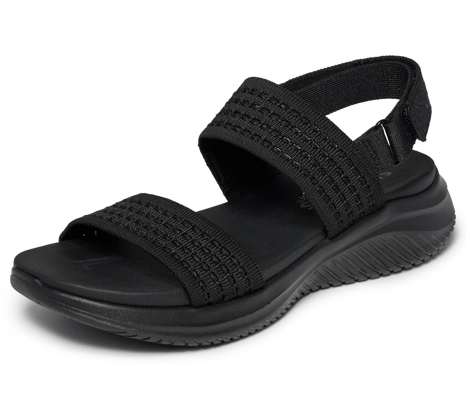 Skechers Ultra Flex 3.0 Sandal - Black