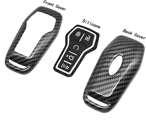 Miniatura 5 de TANGSEN Funda inteligente para llavero compatible con Ford Edge Explorer F-150 F-250 Fusion Mondeo Taurus para Mustang para Lincoln MKC MKX MKZ de