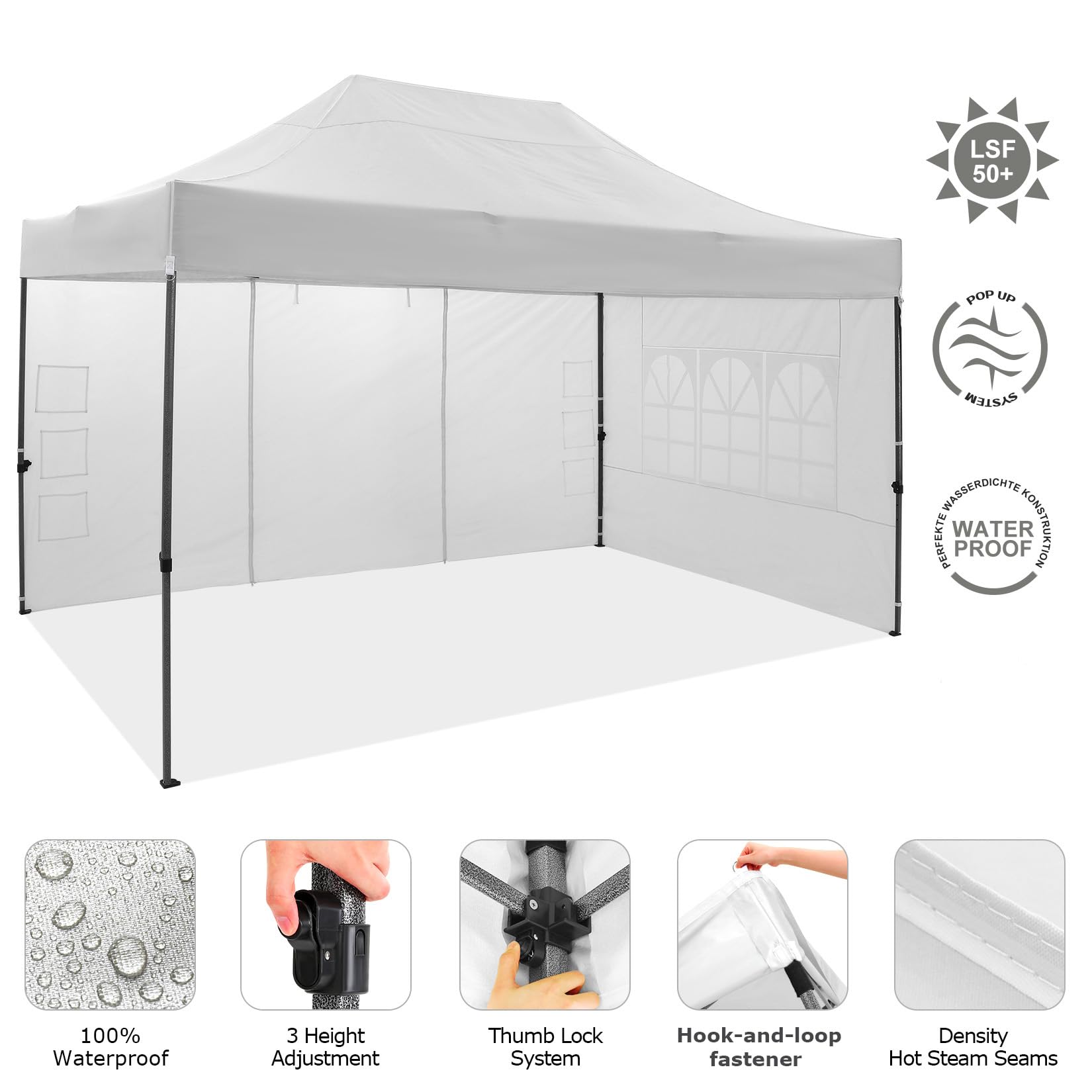 COBIZI Tonpar 4,5m Blanc