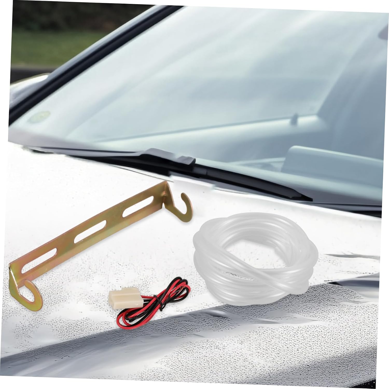 Automotive Windshield Washer Pump Kit Hose Pump Replacement Easy to Install Use