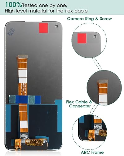 Miniatura 6 de Para Oppo A53 Reemplazo de pantalla para Oppo A53A53S Pantalla LCD para CPH2127, CPH2131, PCPH2139, CPH2135 Digitalizador táctil Asamblea Kits de